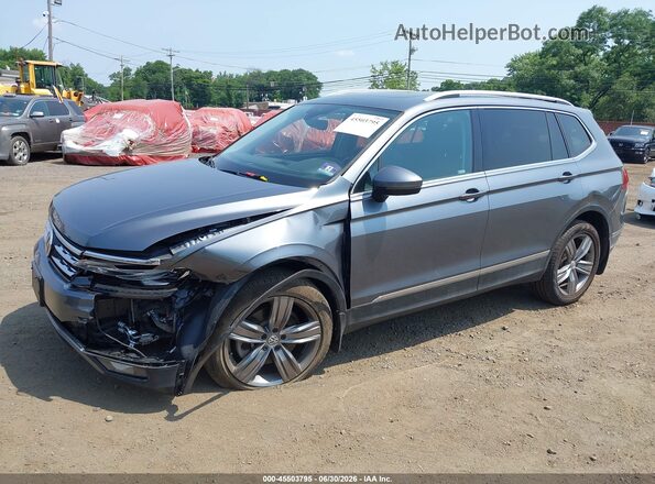 3VV4B7AX4KM065838 2019 VOLKSWAGEN TIGUAN Gray Widok z przodu