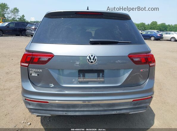 3VV4B7AX4KM065838 2019 VOLKSWAGEN TIGUAN Gray 