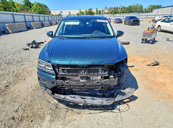 3VV4B7AX5KM181937 2019 VOLKSWAGEN TIGUAN Green წინა ხედი