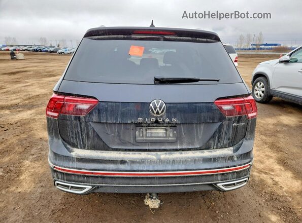 3VV4B7AX5NM123010 2022 VOLKSWAGEN TIGUAN Black Vista trasera