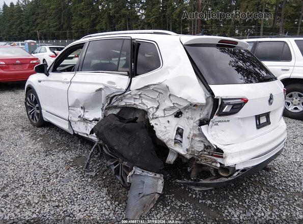 3VV4B7AX6JM201417 2018 VOLKSWAGEN TIGUAN White Задня ліва чверть