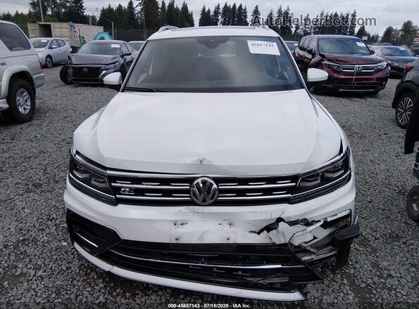 3VV4B7AX6JM201417 2018 VOLKSWAGEN TIGUAN White Вид щитка приладів