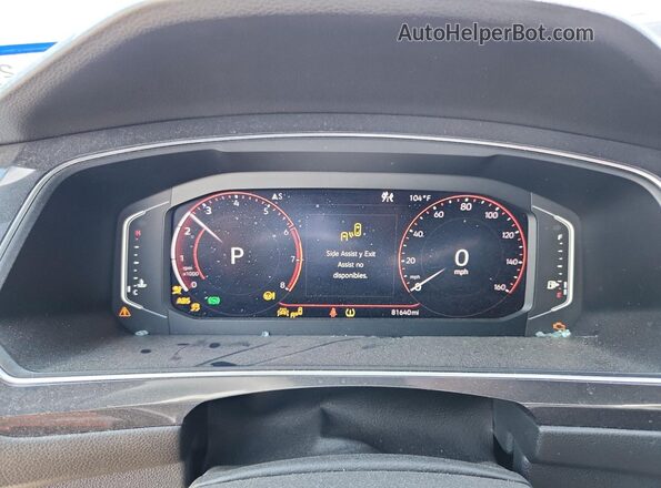 3VV4B7AX6LM073229 2020 VOLKSWAGEN TIGUAN Gray 
