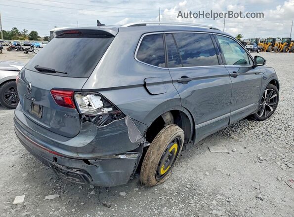 3VV4B7AX7NM023703 2022 VOLKSWAGEN TIGUAN Gray Rear right