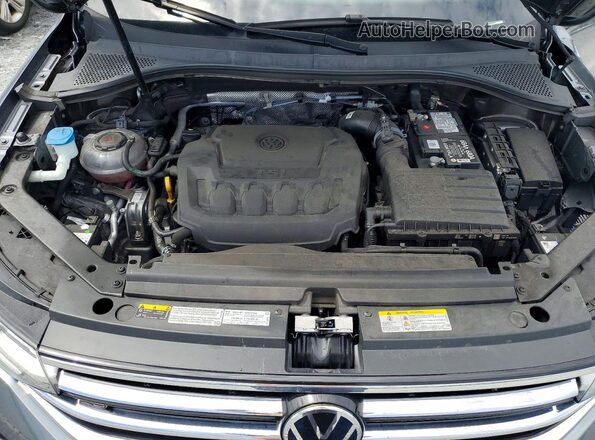 3VV4B7AX7NM023703 2022 VOLKSWAGEN TIGUAN Gray Engine compartment view