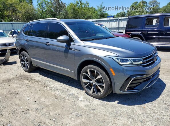 3VV4B7AX7NM086493 2022 VOLKSWAGEN TIGUAN Gray Przód prawy