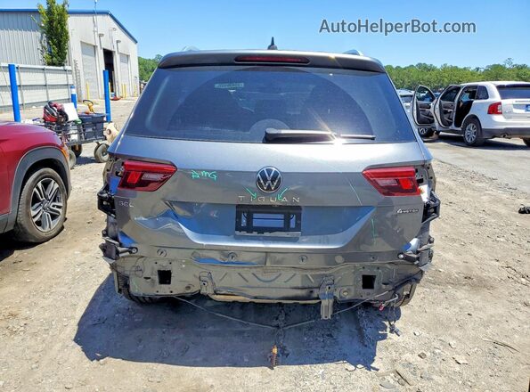 3VV4B7AX7NM086493 2022 VOLKSWAGEN TIGUAN Gray Widok z tyłu