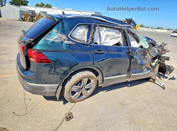3VV4B7AX8KM053725 2019 VOLKSWAGEN TIGUAN Green Trasero derecho