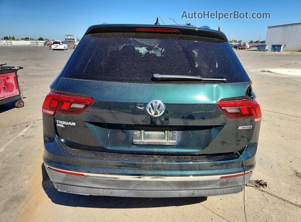 3VV4B7AX8KM053725 2019 VOLKSWAGEN TIGUAN Green Vista trasera