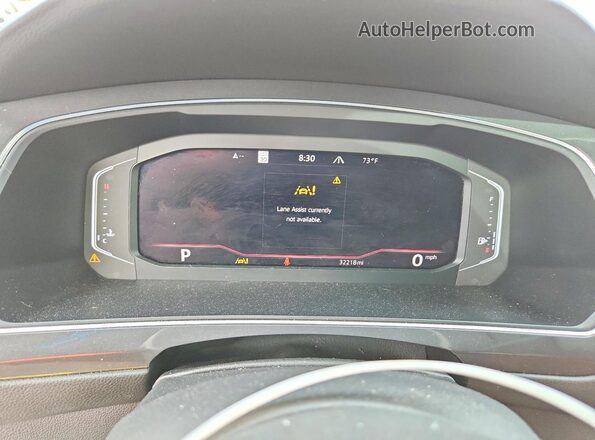 3VV4B7AX9NM063815 2022 VOLKSWAGEN TIGUAN White Vista del cuadro de instrumentos