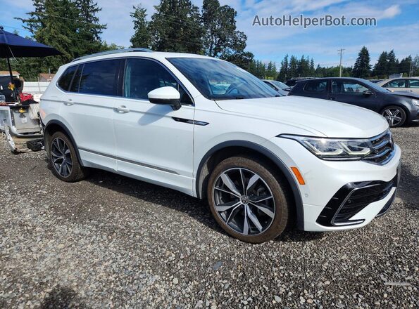 3VV4B7AX9NM154339 2022 VOLKSWAGEN TIGUAN White Передня права чверть