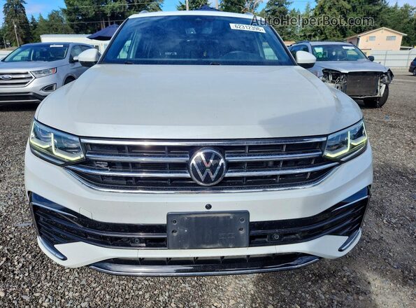 3VV4B7AX9NM154339 2022 VOLKSWAGEN TIGUAN White Вид спереду