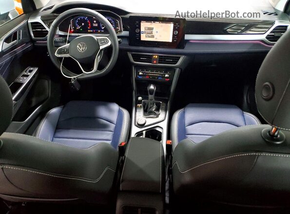 3VV4C7B22TM013190 2026 VOLKSWAGEN TAOS Blue Առջևի վահանակի տեսք