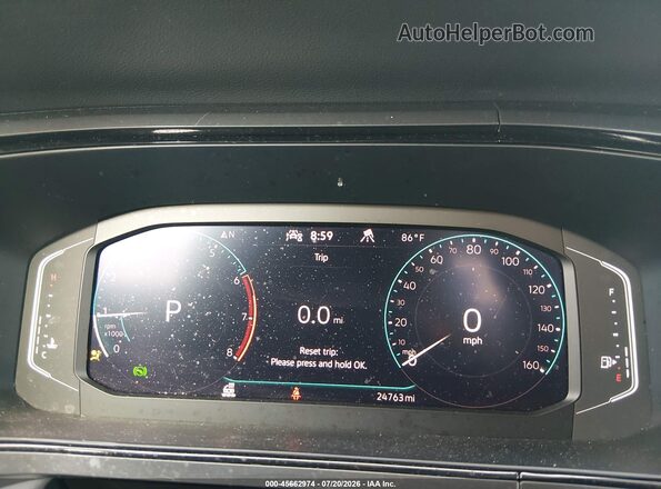 3VV4X7B28RM018715 2024 VOLKSWAGEN TAOS Black უკანა სავარძლების ხედი