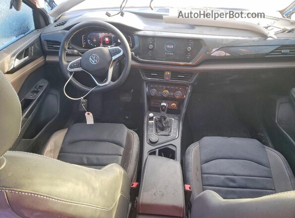 3VV4X7B29PM362857 2023 VOLKSWAGEN TAOS White წინა პანელის ხედი