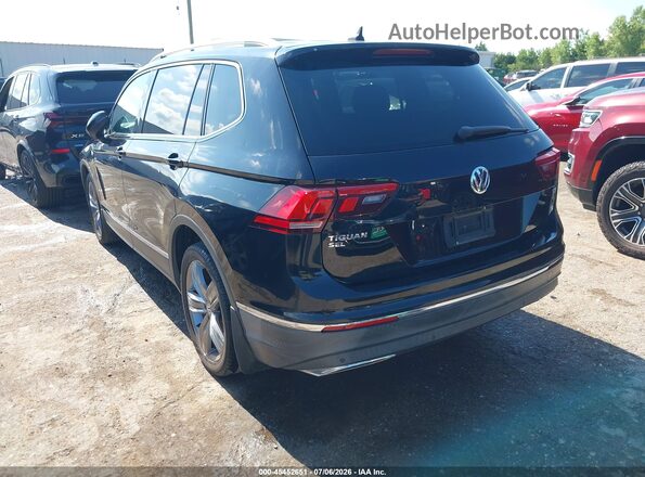3VV5B7AX0JM116657 2018 VOLKSWAGEN TIGUAN Черный Задняя левая четверть