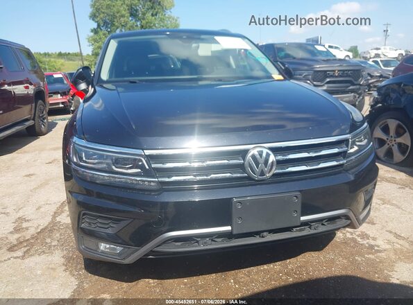 3VV5B7AX0JM116657 2018 VOLKSWAGEN TIGUAN Черный Вид щитка приборов
