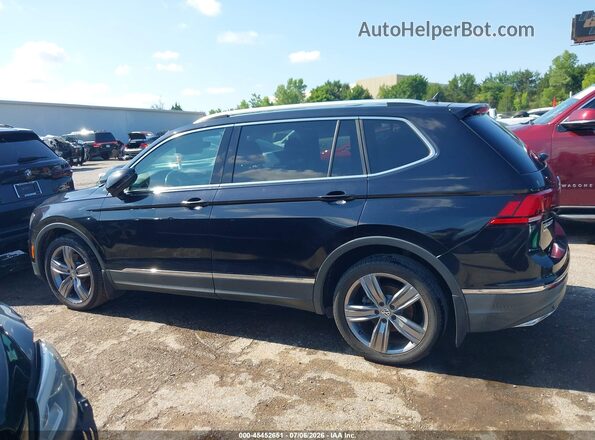 3VV5B7AX0JM116657 2018 VOLKSWAGEN TIGUAN Черный Панорамный вид салона 360°