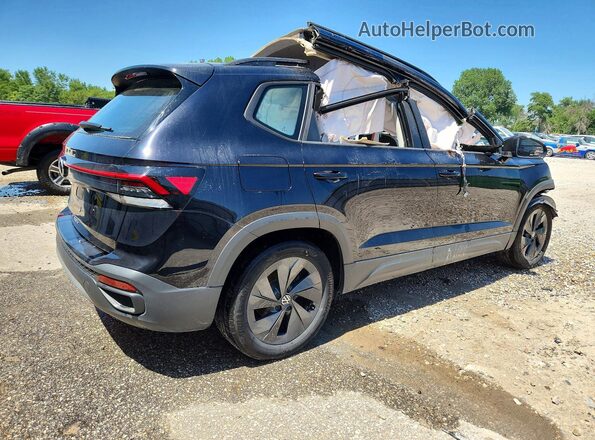 3VV5C7B20SM005656 2025 VOLKSWAGEN TAOS Черный Задняя правая четверть