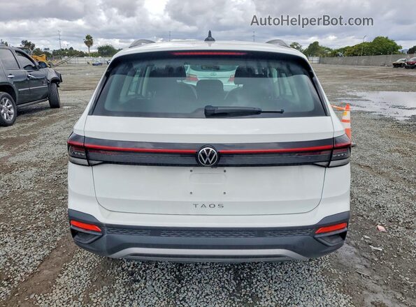 3VV5C7B29SM052880 2025 VOLKSWAGEN TAOS White Vista trasera