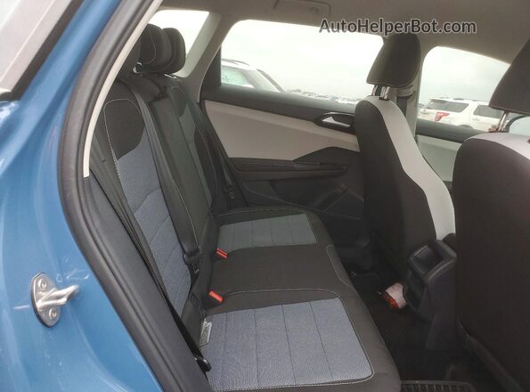 3VV5C7B29SM078220 2025 VOLKSWAGEN TAOS Blue Widok tylnych siedzeń