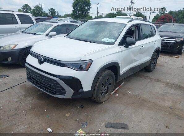 3VV5C7B2XSM024554 2025 VOLKSWAGEN TAOS White Передня ліва чверть