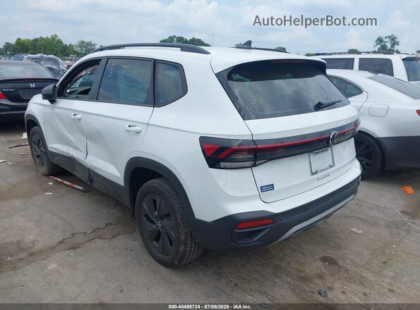 3VV5C7B2XSM024554 2025 VOLKSWAGEN TAOS White Задня ліва чверть