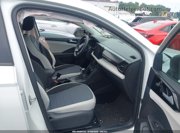 3VV5C7B2XSM024554 2025 VOLKSWAGEN TAOS White Вид салону спереду