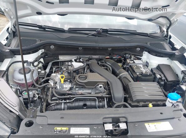 3VV5C7B2XSM024554 2025 VOLKSWAGEN TAOS White Вид ззаду