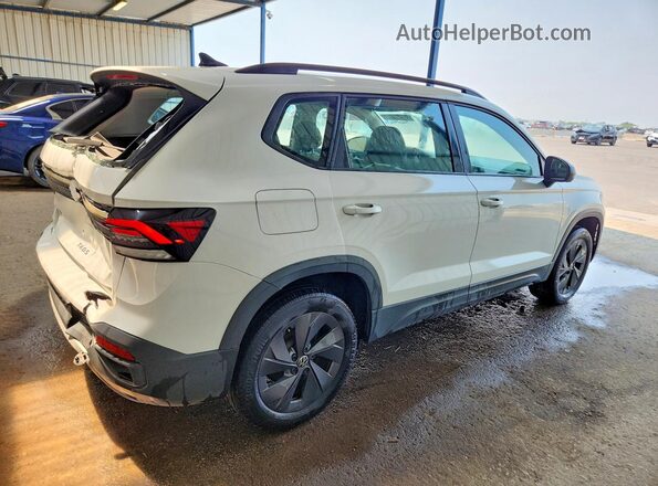 3VV5C7B2XSM033478 2025 VOLKSWAGEN TAOS White Tył prawy