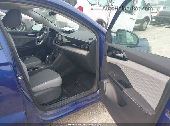 3VV5X7B20RM096250 2024 VOLKSWAGEN TAOS Синий Вид салона спереди