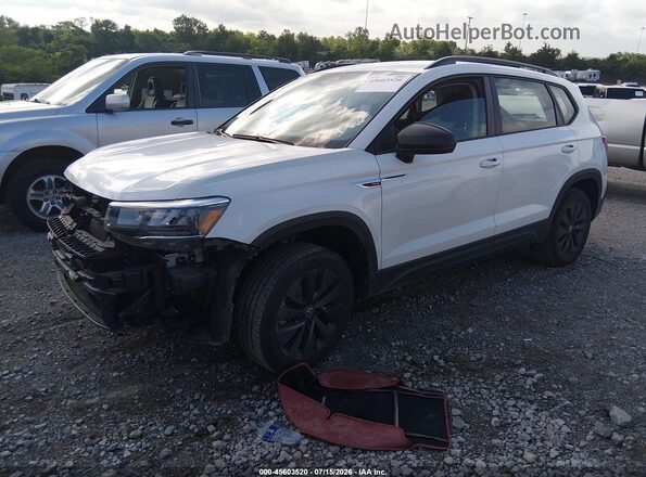 3VV5X7B21RM068005 2024 VOLKSWAGEN TAOS Белый Передняя левая четверть