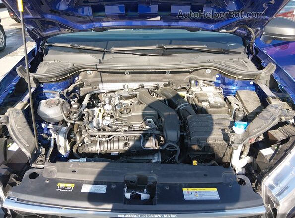 3VV5X7B21RM099383 2024 VOLKSWAGEN TAOS Blue უკანა ხედი