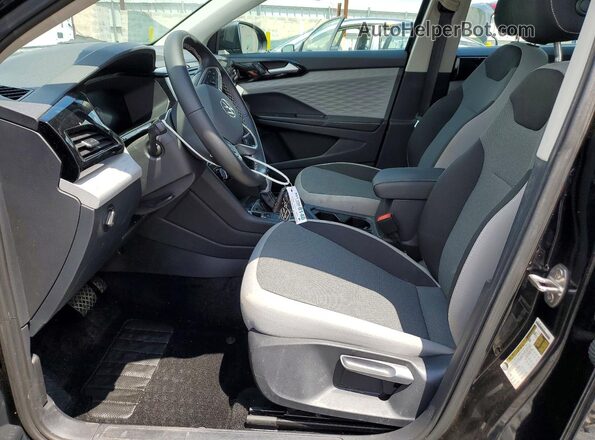 3VV5X7B22RM093608 2024 VOLKSWAGEN TAOS Black Front interior view
