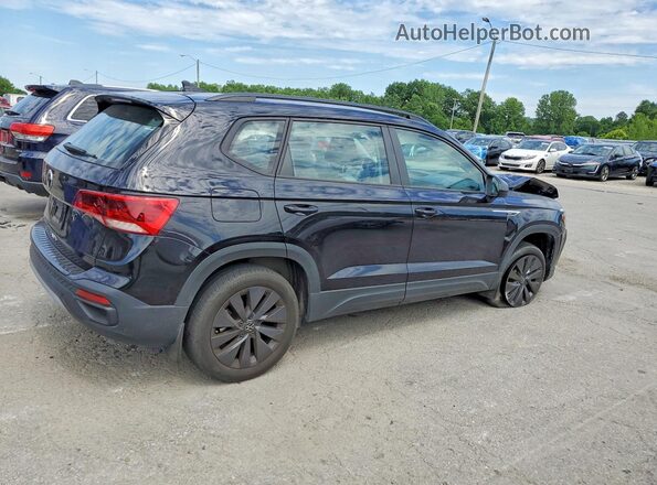 3VV5X7B24RM076065 2024 VOLKSWAGEN TAOS Черный Задняя правая четверть