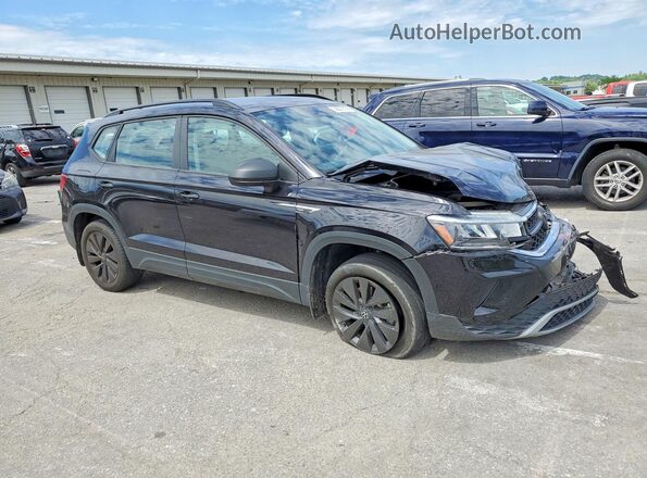 3VV5X7B24RM076065 2024 VOLKSWAGEN TAOS Черный Передняя правая четверть