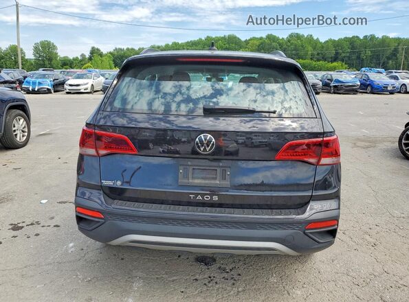 3VV5X7B24RM076065 2024 VOLKSWAGEN TAOS Черный Вид сзади