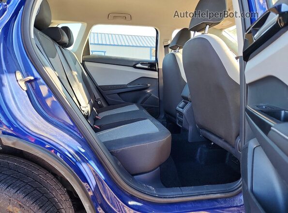 3VV5X7B25RM105590 2024 VOLKSWAGEN TAOS Синий Вид задних сидений