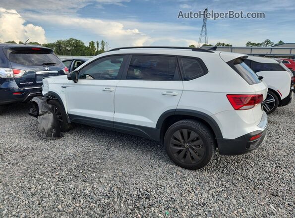 3VV5X7B28RM111349 2024 VOLKSWAGEN TAOS Белый Задняя левая четверть