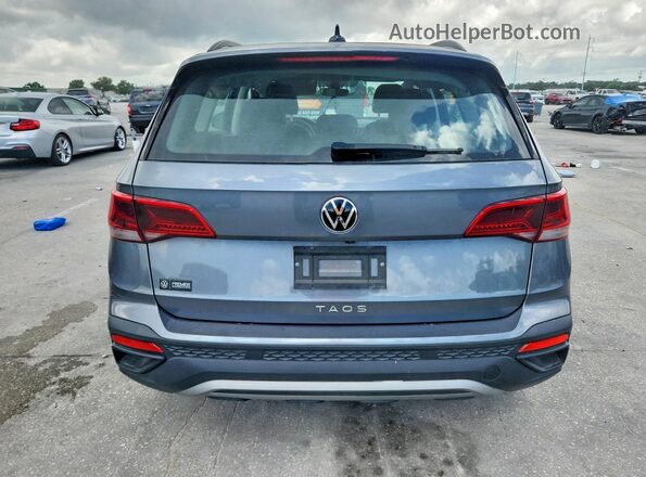 3VV5X7B29RM122246 2024 VOLKSWAGEN TAOS Gray Widok z tyłu