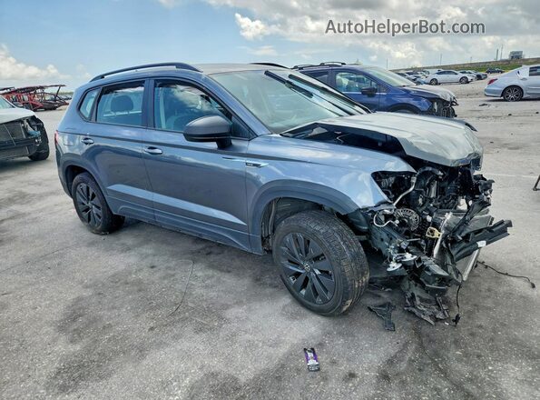 3VV5X7B29RM122246 2024 VOLKSWAGEN TAOS Gray Przód prawy