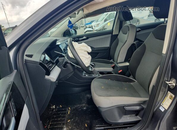 3VV5X7B29RM122246 2024 VOLKSWAGEN TAOS Gray Widok wnętrza z przodu
