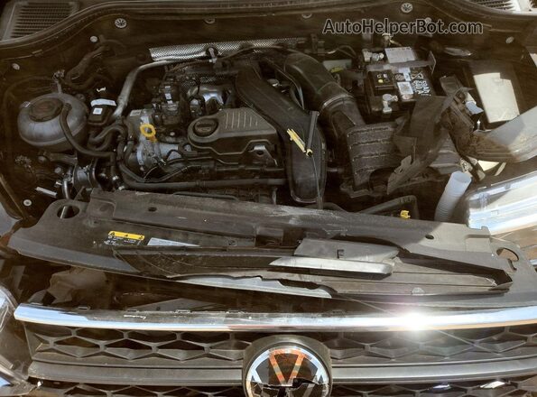 3VV5X7B2XRM117220 2024 VOLKSWAGEN TAOS Black Շարժիչի բաժամունքի տեսք