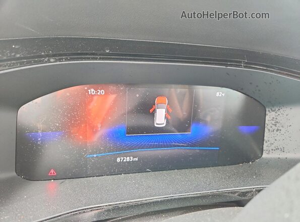 3VV5X7B2XRM123731 2024 VOLKSWAGEN TAOS Blue Սարքավորումների վահանակի տեսք