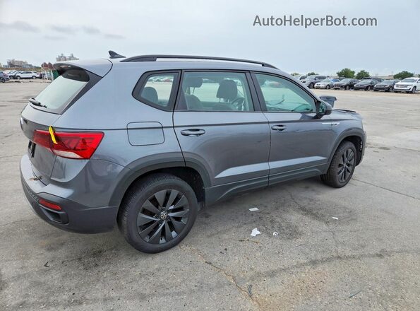 3VV5X7B2XRM123731 2024 VOLKSWAGEN TAOS Blue Հետևի աջ