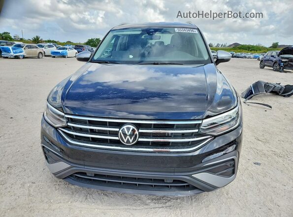 3VV6B7AX5RM210744 2024 VOLKSWAGEN TIGUAN Black Դիմացի տեսք