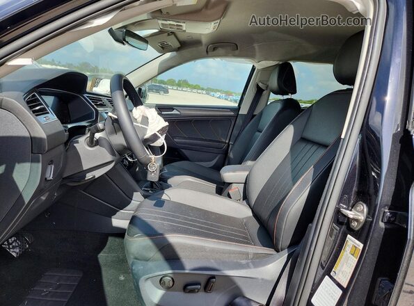 3VV6B7AX5RM210744 2024 VOLKSWAGEN TIGUAN Black Սալոնի դիմացի տեսք
