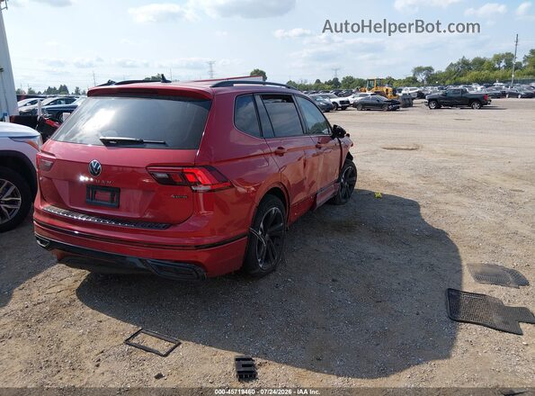 3VV8B7AX0RM229002 2024 VOLKSWAGEN TIGUAN Красный Задняя правая четверть