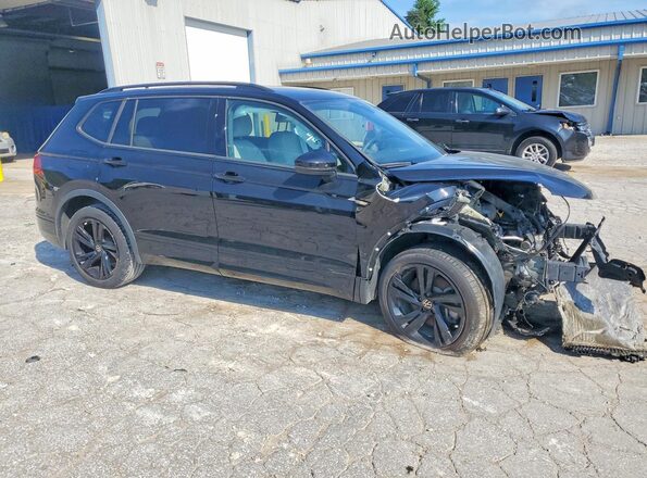 3VV8B7AX1RM034218 2024 VOLKSWAGEN TIGUAN Черный Передняя правая четверть