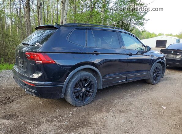 3VV8B7AX2NM066265 2022 VOLKSWAGEN TIGUAN Black Trasero derecho